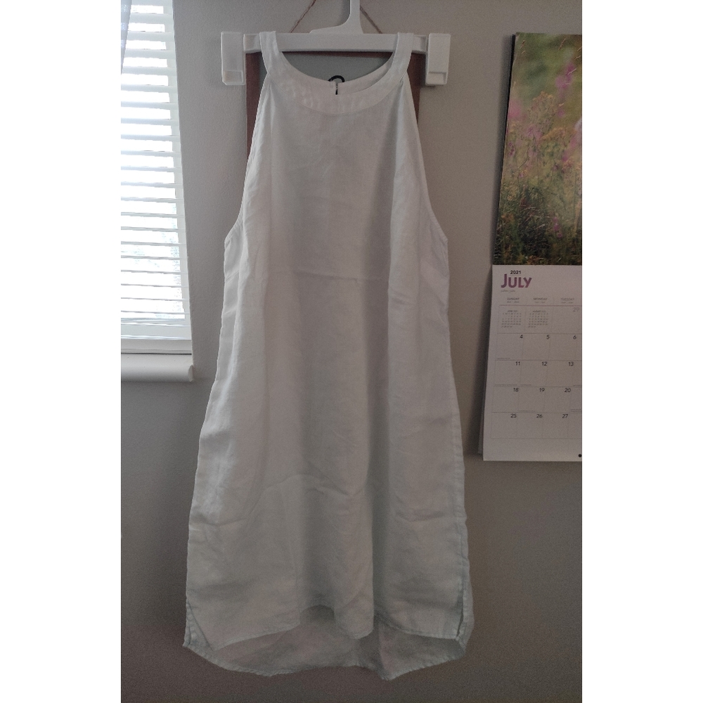 White dress coverup